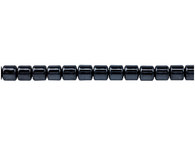 Hematite Semi Precious Drum Beads  6mm, 1640cm Strand