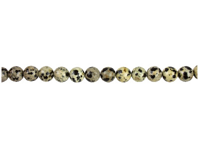 Dalmatian Jasper Semi Precious     Round Beads 8mm,15-15.5 Strand