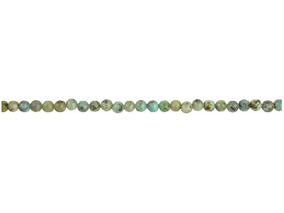 African Turquoise Jasper Semi      Precious Round Beads 4mm, 1640cm Strand