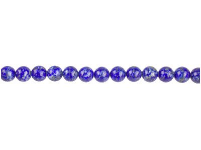 Blue Lapis Semi Precious Round     Beads 6mm 1640cm Strand