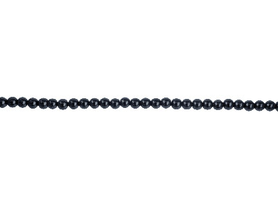 Onyx Semi Precious Round Beads 4mm, 1640cm Strand