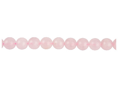 Rose-Quartz-Semi-Precious-Round----Be...