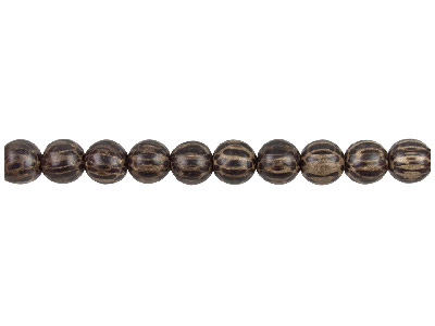 Old Palmwood Round Beads 10mm      1640cm Strand