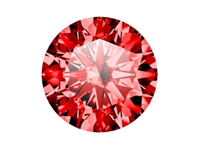 Preciosa Nanogems, The Alpha Round Brilliant, 1mm, Garnet Pyrope