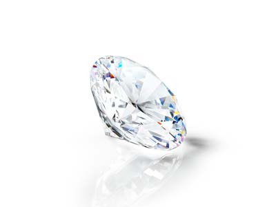 Preciosa Cubic Zirconia, The Alpha Round Brilliant, 0.8mm, White - Standard Image - 2