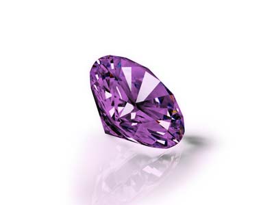 Preciosa Cubic Zirconia, The Alpha Round Brilliant, 1.5mm, Amethyst - Standard Image - 2