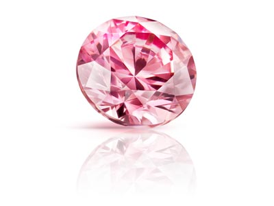 Preciosa Cubic Zirconia, The Alpha Round Brilliant, 2mm, Rose - Standard Image - 2