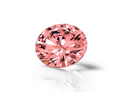 Preciosa Cubic Zirconia, The Alpha Round Brilliant, 2.5mm, Rhodolite - Standard Image - 4