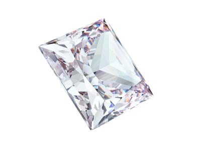 Preciosa Cubic Zirconia, Square    Princess, 2.5 X 2.5mm, White - Standard Image - 2