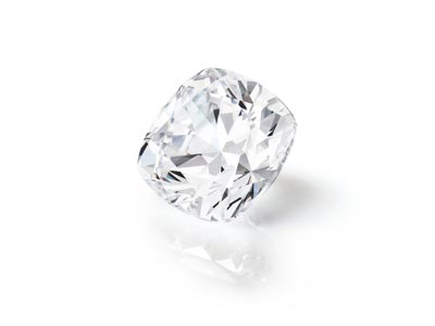 Preciosa Cubic Zirconia, Cushion, 3 X 3mm, White