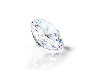 Preciosa Cubic Zirconia, The Alpha Round Brilliant, 4.5mm, White - Standard Image - 2