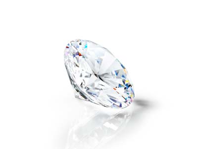 Preciosa Cubic Zirconia, The Alpha Round Brilliant, 4.75mm, White - Standard Image - 2