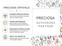Preciosa Cubic Zirconia, Oval Diamond, 8 X 6mm, White - Standard Image - 4