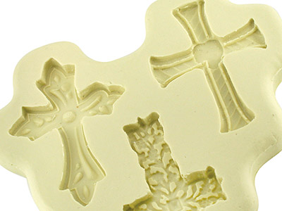Mould 3 Cross Designs - Standard Image - 2