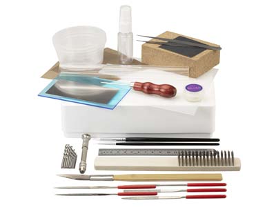 Metal Clay Beginner Silver Clay    Tool Kit - Standard Image - 1