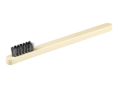 Prometheus Stainless Steel Brush,  Standard Short Brush Head, 175mm