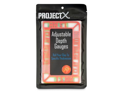 Adjustable Rolling Depth Gauges,   For Metal Clay, 10pcs - Standard Image - 5