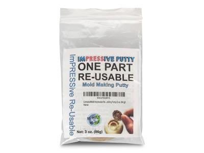 Impressive Putty 85g, Reusable     Moulding Putty, For Metal Clay - Standard Image - 2