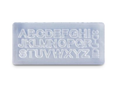 Capitalised Alphabet Mini Mould,   40mm X 20mm