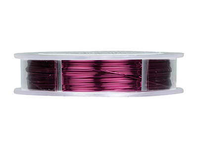 Beadalon Artistic Wire 24 Gauge    Magenta 0.51mm X 18.2m - Standard Image - 2