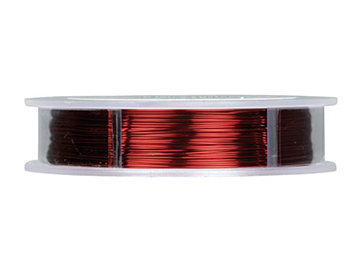 Beadalon Artistic Wire 24 Gauge Red 0.51mm X 18.2m - Standard Image - 2