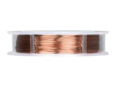 Beadalon Artistic Wire 24 Gauge    Bare Copper 0.51mm X 18.2m - Standard Image - 2