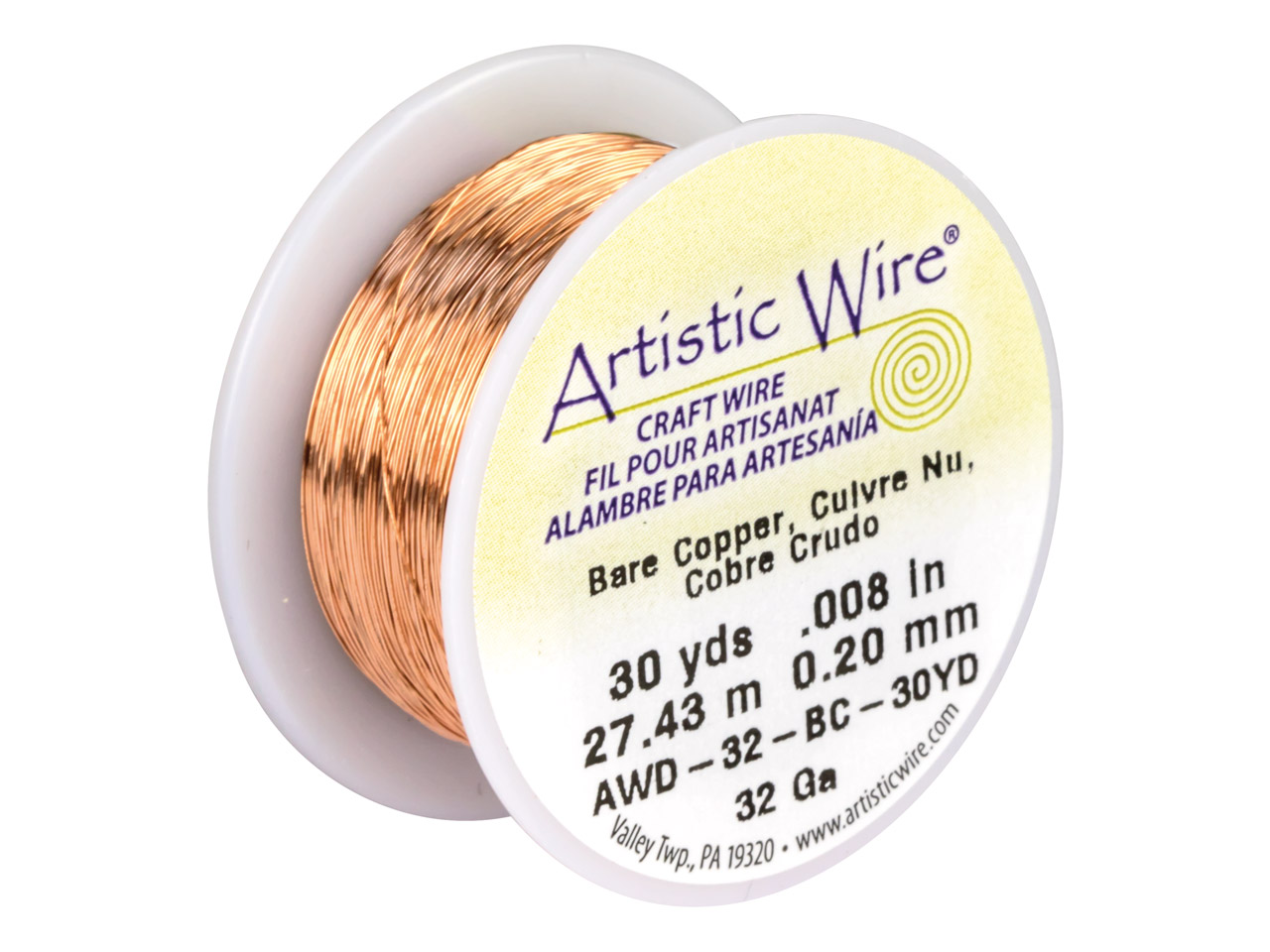 Artistic Wire 26 Gauge Dark Blue - Draad
