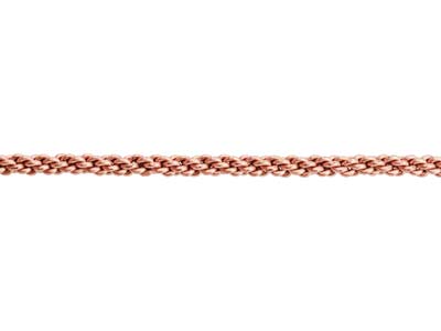 Beadalon Artistic Wire 10 Gauge    Round Braid Rose Gold Colour 2.6mm X 0.76m - Standard Image - 2