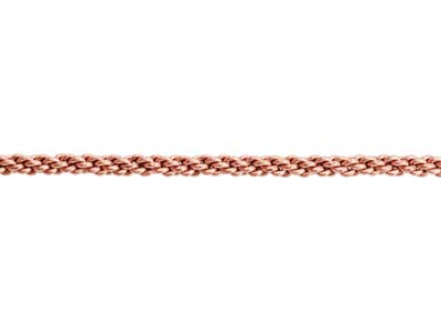 Beadalon Artistic Wire 10 Gauge    Round Braid Rose Gold Colour 2.6mm X 0.76m - Standard Image - 2