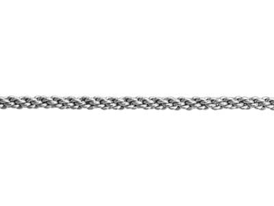 Beadalon Artistic Wire 12 Gauge    Round Braid Tarnish Resistant      Silver 2.1mm X 1.5m - Standard Image - 2