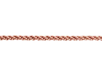 Beadalon Artistic Wire 12 Gauge    Round Braid Rose Gold Colour 2.1mm X 1.5m - Standard Image - 2