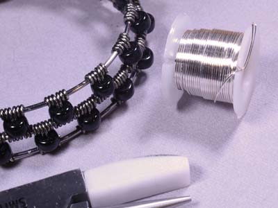 Wire Elements, 18 Gauge, Pack of 6  Assorted Colours, Tarnish           Resistant, Medium Temper, 2yd/1.83m - Standard Image - 6
