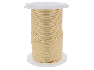 Wire Elements, 20 Gauge, Gold      Colour, Tarnish Resistant, Medium  Temper, 15yd/13.72m - Standard Image - 3
