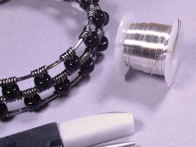 Wire Elements, 20 Gauge, Pack of 6  Assorted Colours, Tarnish           Resistant, Medium Temper, 3yd/2.74m - Standard Image - 6