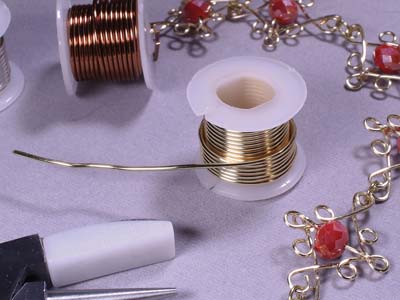 Wire Elements, 20 Gauge, Pack of 6  Assorted Colours, Tarnish           Resistant, Medium Temper, 3yd/2.74m - Standard Image - 7