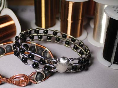 Wire Elements, 24 Gauge, Gold      Colour, Tarnish Resistant, Medium  Temper, 30yd/27.43m - Standard Image - 6