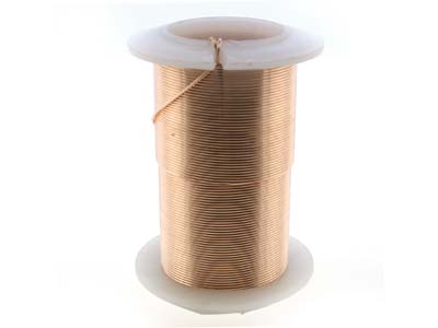 Wire Elements, 20 Gauge, Rose Gold Colour, Tarnish Resistant, Medium  Temper, 15yd/13.72m - Standard Image - 3