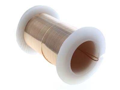 Wire Elements, 22 Gauge, Rose Gold Colour, Tarnish Resistant, Medium  Temper, 20yd/18.29m - Standard Image - 4