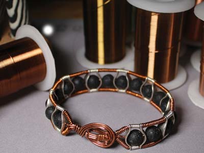Wire Elements, 16 Gauge, Silver    Colour, Tarnish Resistant, Medium  Temper, 8yd/7.32m - Standard Image - 7