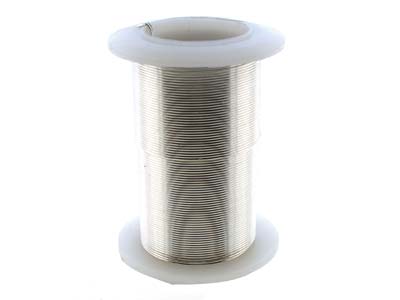 Wire Elements, 20 Gauge, Silver    Colour, Tarnish Resistant, Medium  Temper, 15yd/13.72m - Standard Image - 3