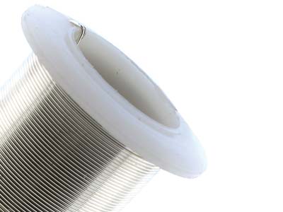 Wire Elements, 20 Gauge, Silver    Colour, Tarnish Resistant, Medium  Temper, 15yd/13.72m - Standard Image - 5