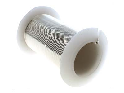Wire Elements, 22 Gauge, Silver    Colour, Tarnish Resistant, Medium  Temper, 20yd/18.29m - Standard Image - 4