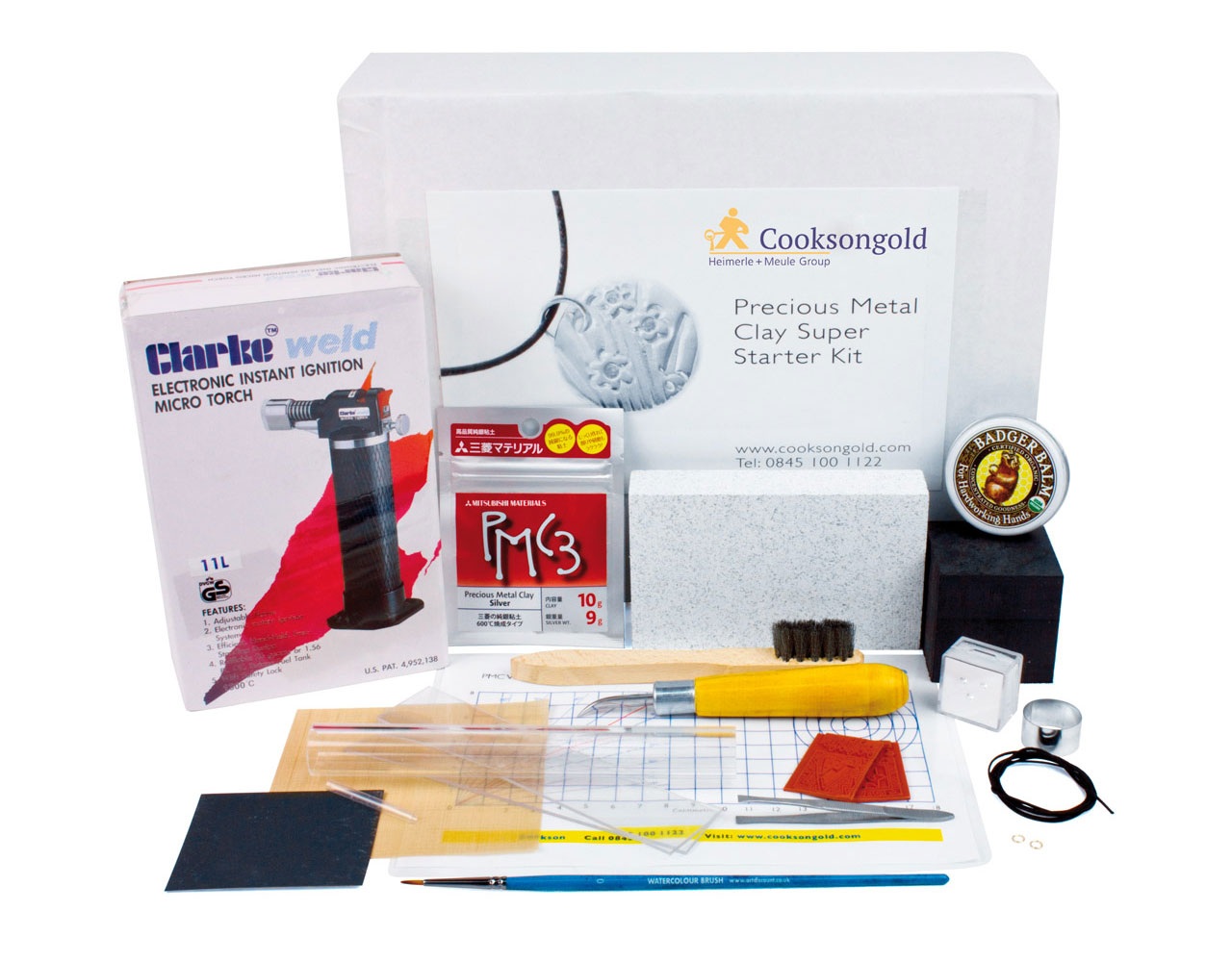 Torch Firing Kit-Metal Clay Art Clay Silver Silversmith-Soldering Gold Silver