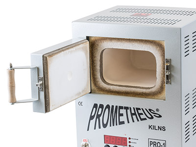 Prometheus Mini Kiln PRO-1 PRG     Programmable With Timer - Standard Image - 2