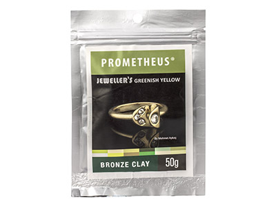 Prometheus Jewellers Greenish      Yellow Bronze Clay 50g