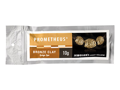 Prometheus Jewellers Light Yellow  Bronze Clay Syringe 10g 3 Tips