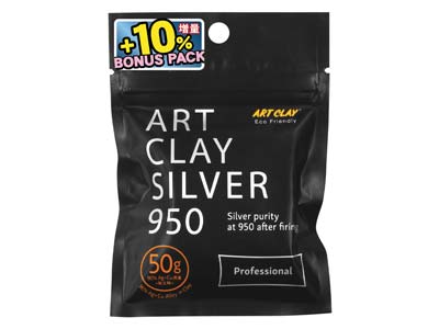 Art Clay Silver Clay (50g) + 10% Bonus Pack