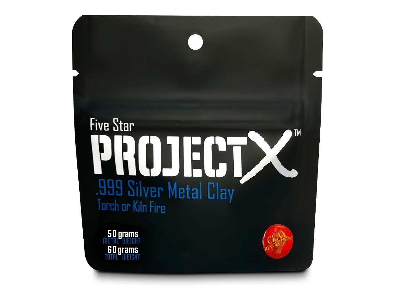 Project X Silver Clay .999 Jewellery Making Fine Silver Clay for Torch or Kiln