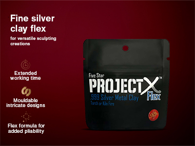 Project X .999 Fine Silver Flex    Clay 18.5g - Standard Image - 2