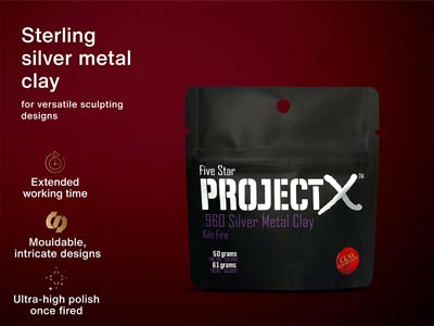 Project X .960 Sterling Silver Clay 61g - Standard Image - 2